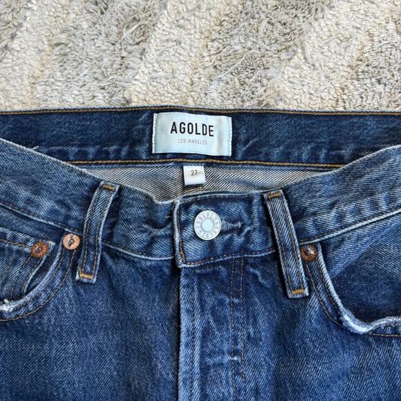 AGOLDE 90's Pinch Waist High Rise Straight Jean - Picture 4 of 8